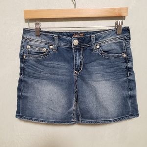 Seven7 Medium Wash Denim Shorts